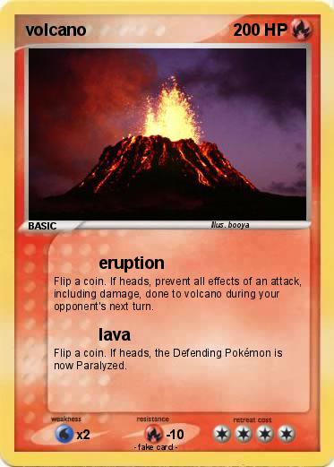 Pokemon volcano