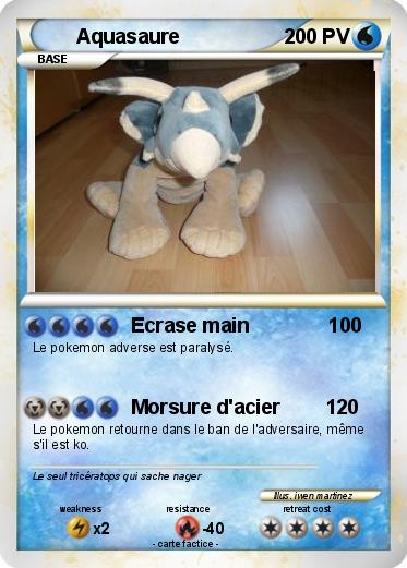 Pokemon Aquasaure