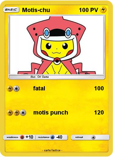 Pokemon Motis-chu