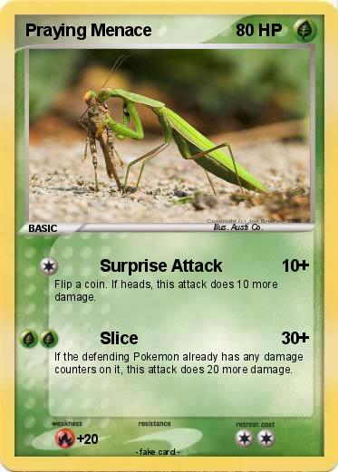 Pokemon Praying Menace