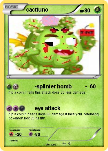 Pokemon cacttuno