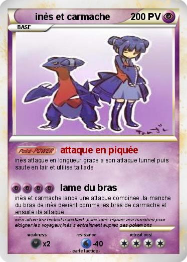 Pokemon inès et carmache