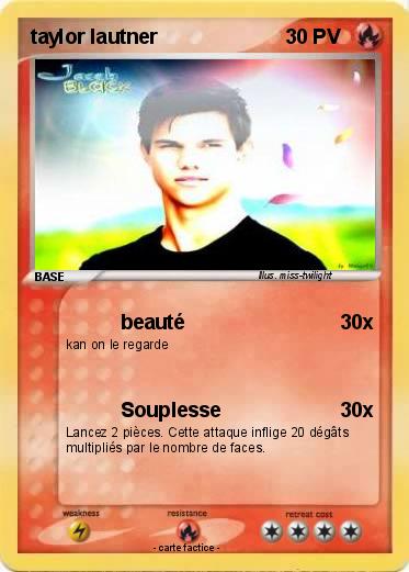 Pokemon taylor lautner