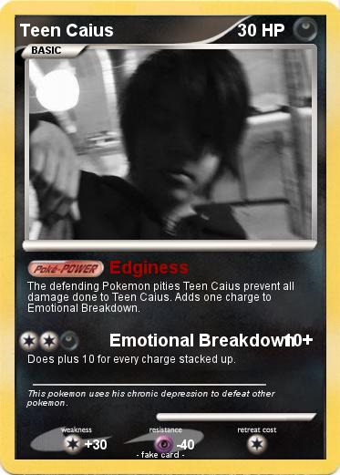 Pokemon Teen Caius