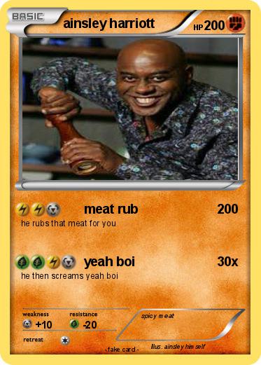 Pokemon ainsley harriott