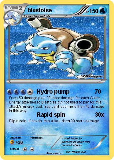 Pokemon blastoise