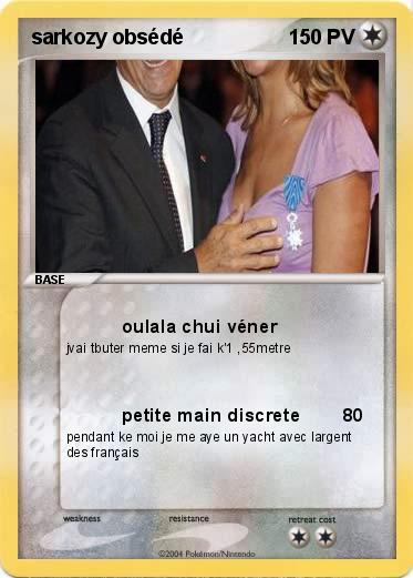 Pokemon sarkozy obsédé