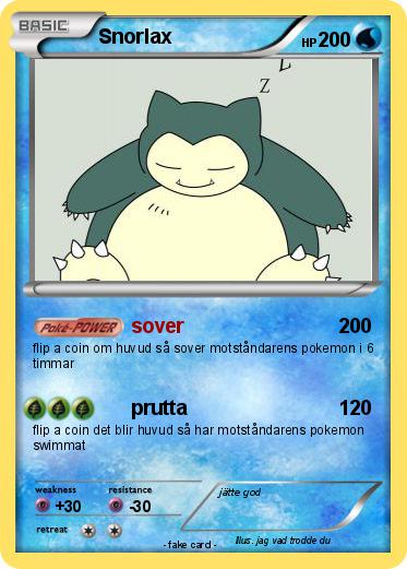 Pokemon Snorlax