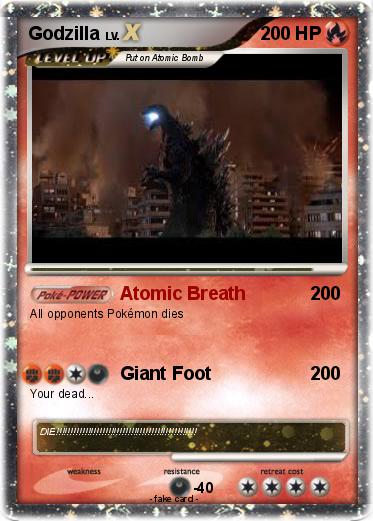 Pokemon Godzilla