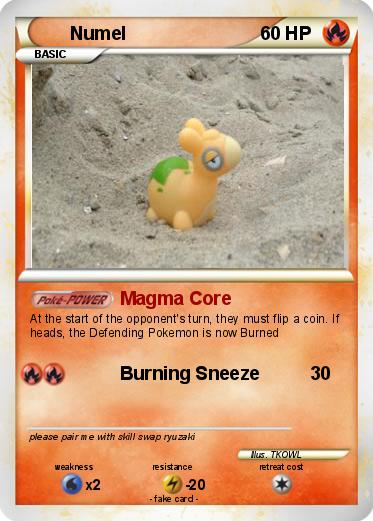 Pokemon Numel