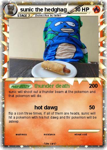 Pokemon sunic the hedghag