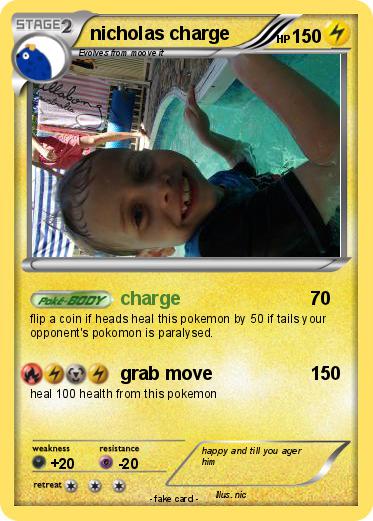 Pokemon nicholas charge