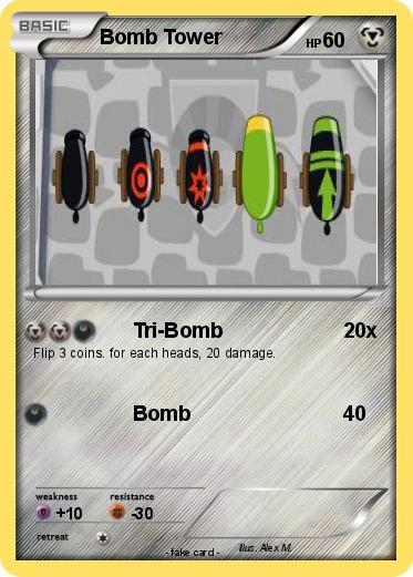 Pokemon Bomb Tower