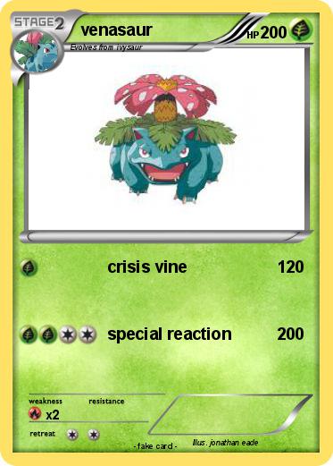 Pokemon venasaur