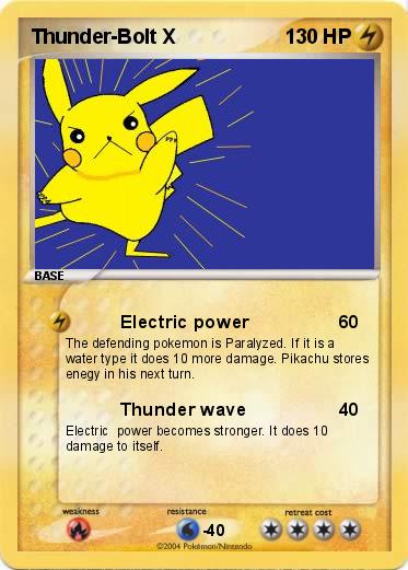 Pokemon Thunder-Bolt X