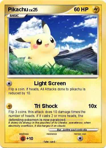 Pokemon Pikachu