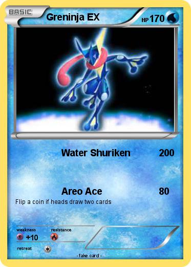 Pokemon Greninja EX