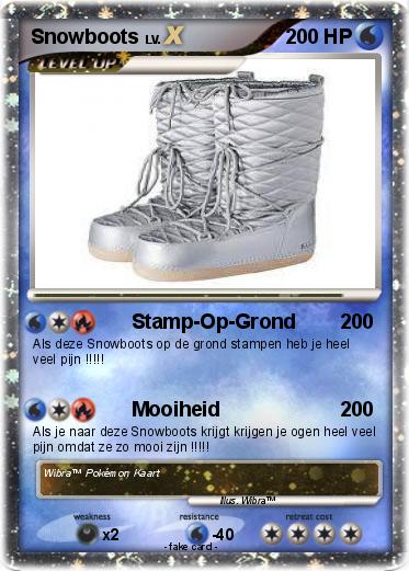 Pokemon Snowboots