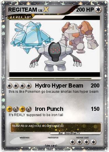 Pokemon REGITEAM