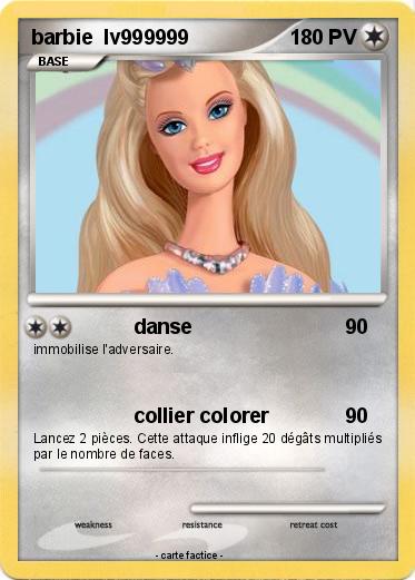 Pokemon barbie  lv999999