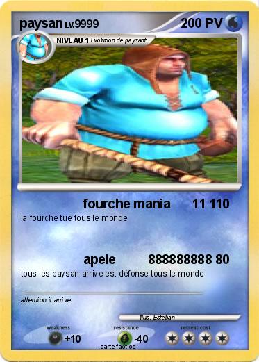 Pokemon paysan