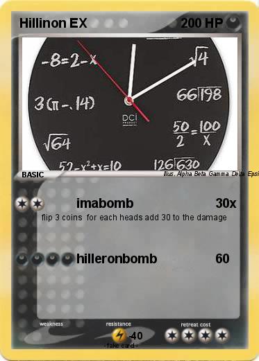 Pokemon Hillinon EX
