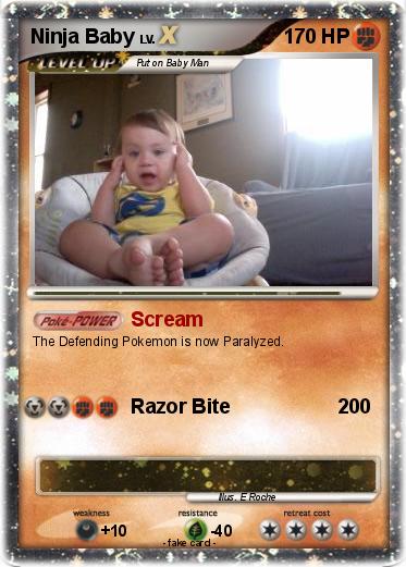 Pokemon Ninja Baby