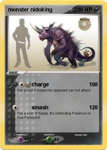 Pokemon monster nidoking