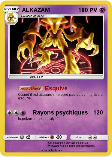 Pokemon ALKAZAM