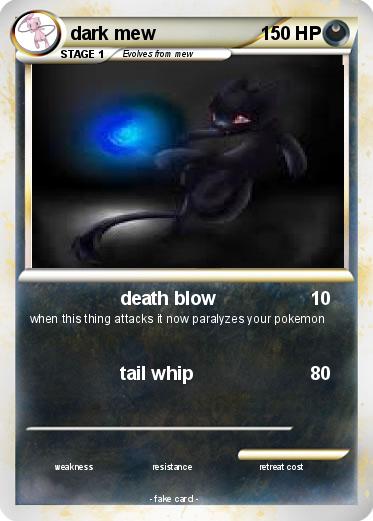 Pokemon dark mew