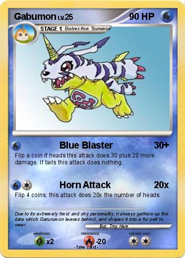 Pokemon Gabumon