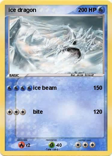 Pokemon ice dragon