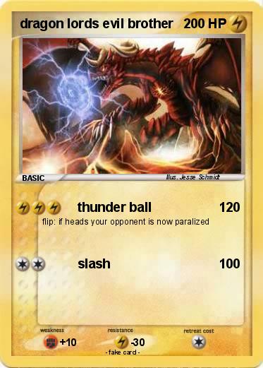 Pokemon dragon lords evil brother