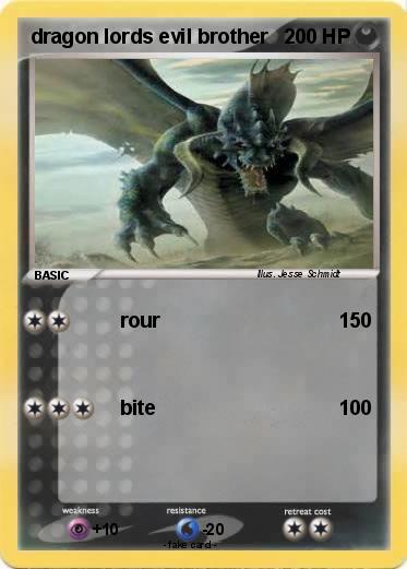 Pokemon dragon lords evil brother