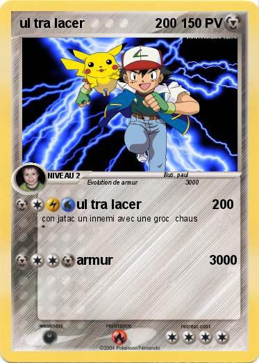 Pokemon ul tra lacer                    200