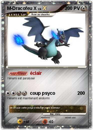 Pokemon M-Dracofeu X