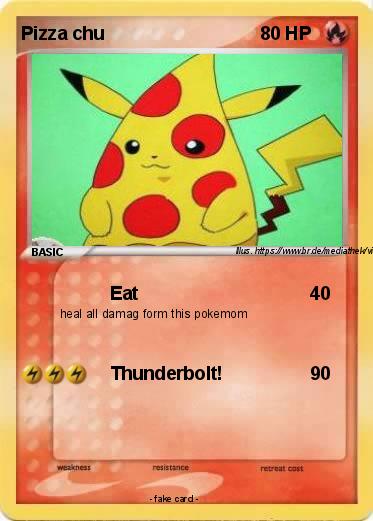 Pokemon Pizza chu