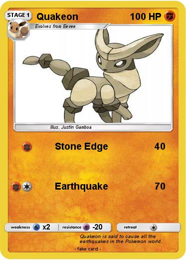 Pokemon Quakeon