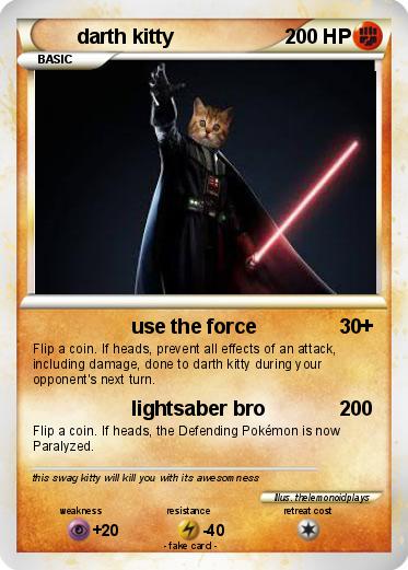 Pokemon darth kitty