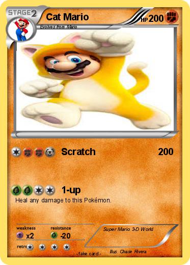 Pokemon Cat Mario