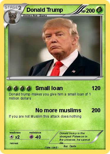 Pokemon Donald Trump