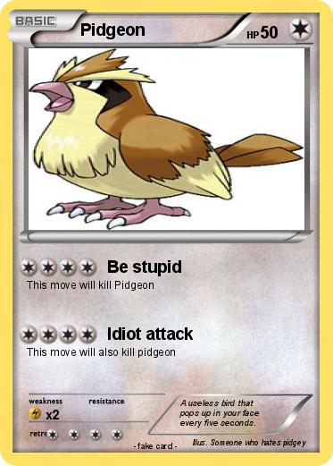Pokemon Pidgeon
