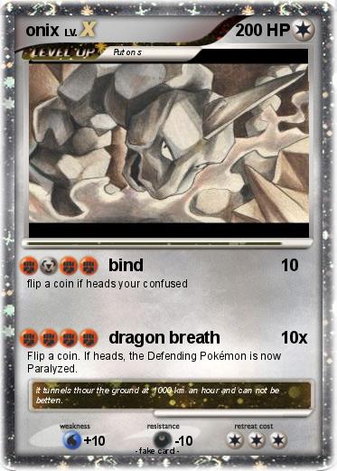 Pokemon onix