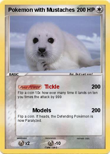 Pokemon Pokemon with Mustaches