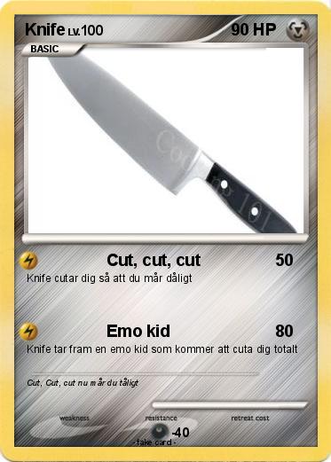 Pokemon Knife