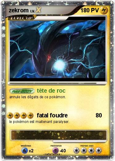Pokemon zekrom