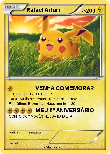 Pokemon Rafael Arturi
