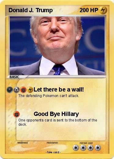 Pokemon Donald J. Trump