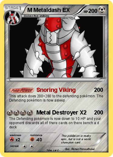 Pokemon M Metaldash EX