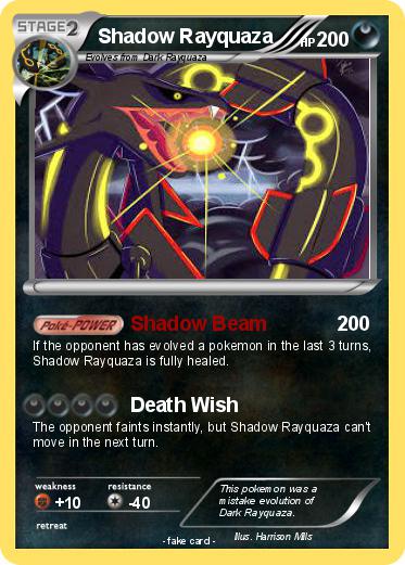 Pokemon Shadow Rayquaza